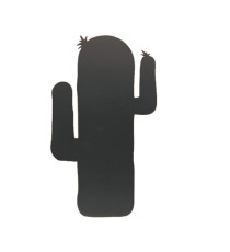 Lavagna da parete Silhouette - forma cactus - 39,6 x 29 cm - nero - Securit