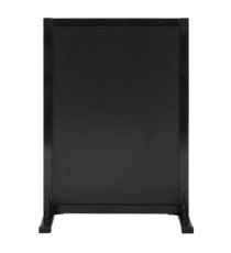 Lavagna da terra Stand Woody - 78 x 56 x 40 cm - nero - Securit