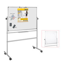 Lavagna magnetica girevole Professional - 90 x 120 cm - bianco - Bi-Office