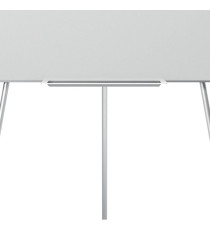 Lavagna portablocco Classic con cavalletto - 100 x 68,5 cm - bracci estensibili - bianco - Nobo