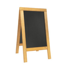 Lavagna Sandwich Nature - 131 x 72,7 x 72 cm - legno naturale - Securit