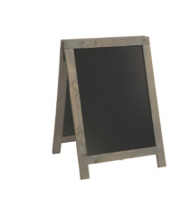 Lavagna Sandwich Nature - 85 x 54,5 x 44 cm - legno grigio - Securit