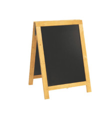 Lavagna Sandwich Nature - 85 x 54,5 x 44 cm - legno naturale - Securit