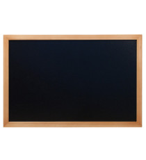Lavagna Woody - teak - 40 x 60 cm - Securit