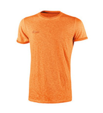 Magliette a maniche corte - taglia L - fluo arancione - U-Power - conf.3 pezzi