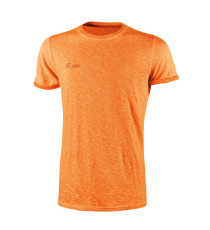 Magliette a maniche corte - taglia L - fluo arancione - U-Power - conf.3 pezzi