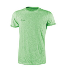 Magliette a maniche corte - taglia L - fluo verde - U-Power - conf. 3 pezzi