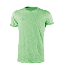 Magliette a maniche corte - taglia L - fluo verde - U-Power - conf. 3 pezzi