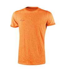 Magliette a maniche corte - taglia XL - fluo arancione - U-Power - conf.3 pezzi