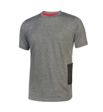 Magliette a maniche corte Road - taglia L - grigio scuro - U-Power - conf. 3 pezzi
