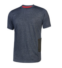 Magliette a maniche corte Road - taglia XXL - blu - U-Power - conf. 3 pezzi