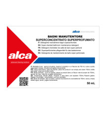 Manutentore Bagni Linea Monodose - superprofumato - Alca - bustina da 50 ml