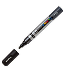 Marcatore a base d'acqua Graduate Mark All  - punta tonda 2mm - nero - Lyra