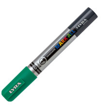 Marcatore a base d'acqua Graduate Mark All  - punta tonda 2mm - verde smeraldo - Lyra