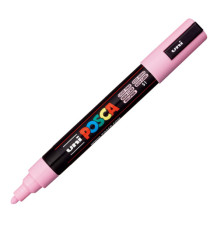 Marcatore a base d'acqua Uni Posca PC5M  - punta tonda media da 1,8mm a 2,5mm - rosa chiaro - Uni Mitsubishi