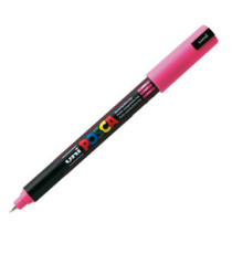 Marcatore a base d'acqua Uni Posca Pen PC1M - punta extra fine 0,7mm - rosa - Uni Mitsubishi