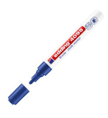Marcatore a gesso liquido 4095 - punta tonda - da 2 a 3mm - blu - Edding