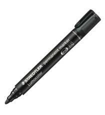 Marcatore Lumocolor Permanent 352 - punta tonda - tratto 2 mm - nero - Staedtler