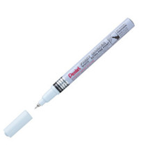 Marcatore Paint Marker Linea Amiko - punta extra fine 0,60mm - bianco - Pentel