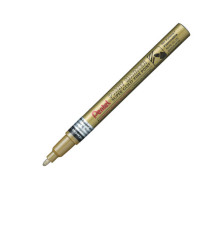Marcatore Paint Marker Linea Amiko - punta fine 2,90mm - oro - Pentel