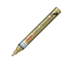 Marcatore Paint Marker Linea Amiko - punta media 4,50mm - oro - Pentel