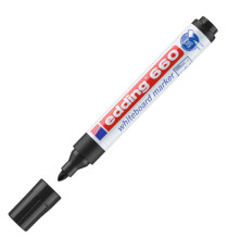 Marcatore per lavagne bianche 660 - punta conica - da 1,5 a 3 mm - Edding - astuccio 4 pezzi