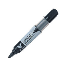 Marcatore per lavagne v board master - nero -  p.tonda 6mm - begreen - Pilot