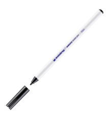 Marcatore per tessuto 4600 - punta tonda - 1 mm - nero - Edding