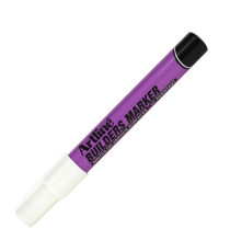 Marcatore permanente - per costruttori - punta tonda 2,3 mm - bianco - Artline