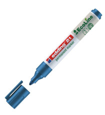 Marcatore permanente 21 Ecoline - punta conica - da 1,5 a 3 mm - colori assortiti - Edding - conf. 4 pezzi