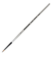 Pennello sintetico Graduate - tondo - manico corto - n.1 - Daler Rowney