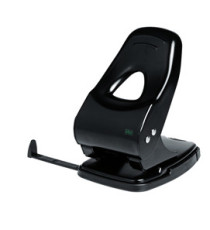 Perforatore 860 - max 60 fogli - 2 fori - passo 8 cm - nero - Lebez