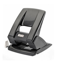 Perforatore Kangaro - 2 fori - max 40 fogli - nero - Iternet