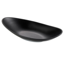Piatto ovale - 31 x 16 x 4 cm - melamina - Leone
