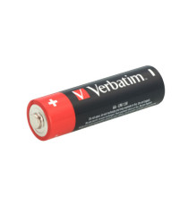 Pila stilo AA - 1,5V - alcaline - 49875 - Verbatim - blister 10 pezzi