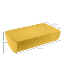 Poggiapiedi Ergo Cosy - giallo - Leitz