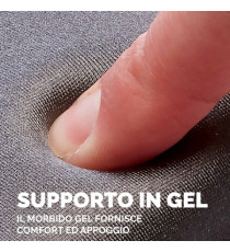 Poggiapolsi da tastiera - gel - regolabile - Fellowes