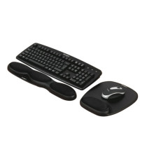 Poggiapolsi da tastiera Comfort - gel - nero - Kensington