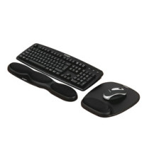 Mousepad con poggiapolsi Comfort - gel - nero - Kensington