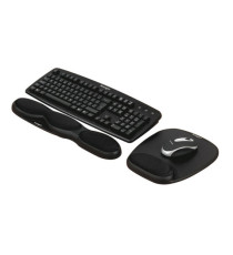 Mousepad con poggiapolsi Comfort - gel - nero - Kensington