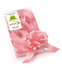Nastri strip 6800 - in polipropilene - rosa baby 05 - per fiocco autocomponibile - 31 mm - diametro 13 cm - Brizzolari -