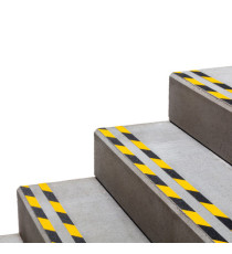 Nastro adesivo antiscivolo DURALINE GRIP+ - 2,5 cm x 15 m - giallo/nero - Durable