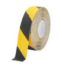 Nastro adesivo antiscivolo DURALINE GRIP+ - 5 cm x 15 m - giallo/nero - Durable