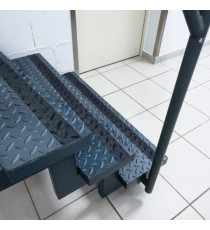 Nastro adesivo antiscivolo DURALINE GRIP+ FORMFIT - 5 cm x 15 m - nero - Durable