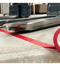Nastro adesivo DURALINEBASIC 50/016 - removibile - 5 cm x 33 m - rosso - Durable