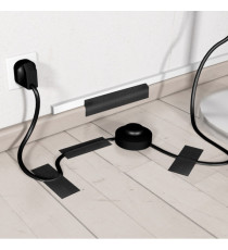 Nastro adesivo Extra resistente No residui - 4,8 cm x 18 m - nero - Scotch