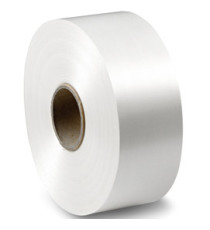 Nastro liscio 6800 - in polipropilene - 50mmx100mt - bianco 01 - Brizzolari