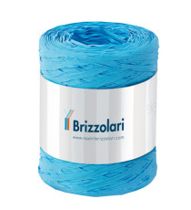 Nastro Rafia sintetica - azzurro 06 - 5mmx200mt - Brizzolari