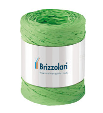 Nastro Rafia sintetica - verde chiaro 10 - 5mmx200mt - Brizzolari