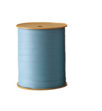 Nastro regalo Vintage bifacciale - blu avio 69 - 10mm x 250mt - Bolis